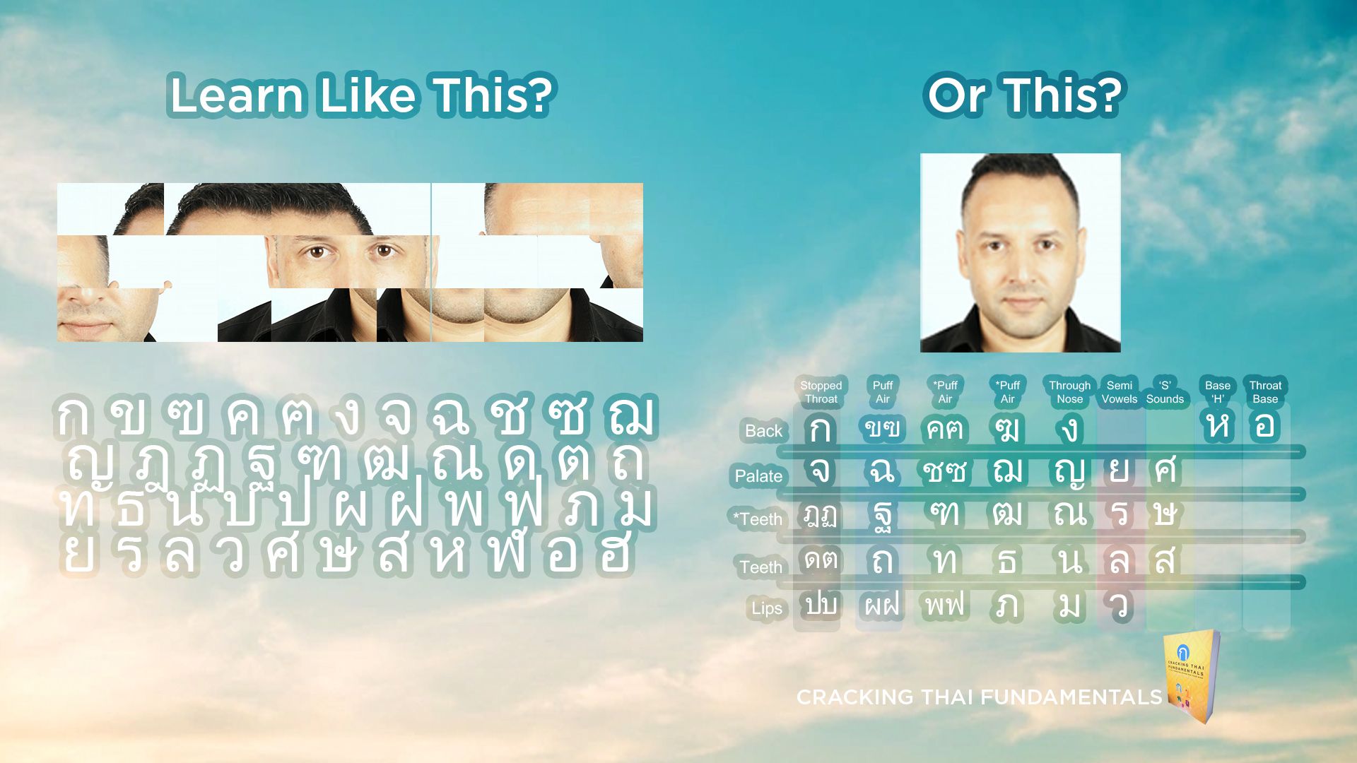 How to Learn the Thai Script